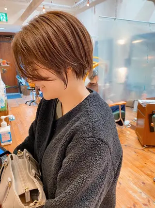 ショート カラー メンズカット特化柏駅 徒歩3分LOUのヘアスタイル