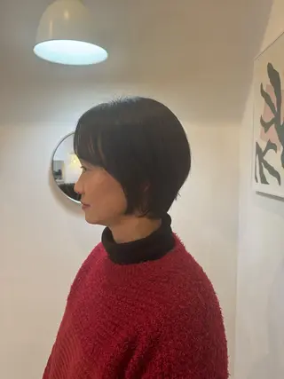 ショート 【YOKE】　西田 乃那のヘアスタイル