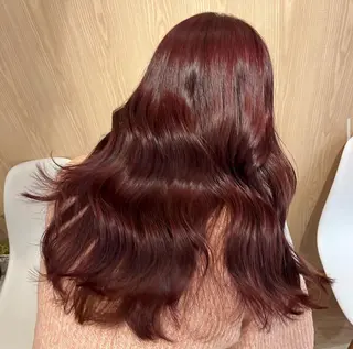 カラー 透明感カラー⭐︎ コナツのヘアスタイル