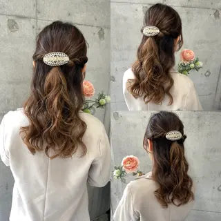 ヘアアレンジ 美髪× ヘアセット✨Araiのヘアスタイル
