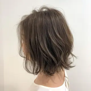 ミディアム カラー 【ショートカット 美髪矯正】今井隆太のヘアスタイル