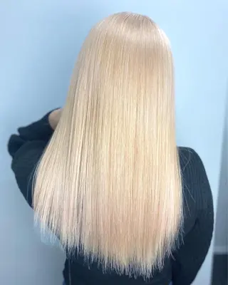 ロング カラー ヘアアレンジ メンズ キッズ 🧡可愛い色落ち🧡 ハイトーン特化🧡のヘアスタイル