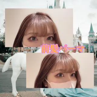 ミディアム パーマ 🎀トップスタイリ スト湯川響🎀のヘアスタイル