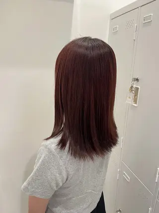 sena⌇ベージュ⌇ ブリーチなしWカラーのヘアスタイル
