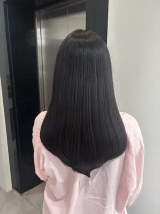 ロング 艶髪໒꒱／透明感 カラー🍀_そら🪽のヘアスタイル