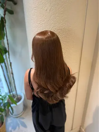 カラー ハイトーン✨艶髪💘 💘 AYANO💘のヘアスタイル