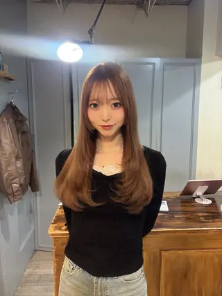 ロング 💜🦋 COCONA🦋💜のヘアスタイル