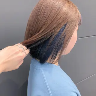 ショート カラー ヘアアレンジ yoshino yukoのマツエク・マツパデザイン
