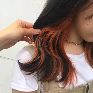 ロング カラー RINA🧤 デザインとボブのヘアスタイル