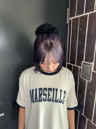 カラー 長岡 妃奈乃のヘアスタイル