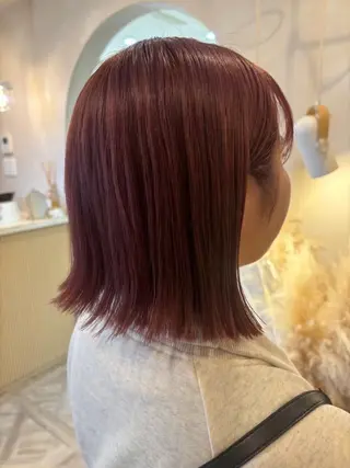 ミディアム rino/カット/ ショート／名古屋のヘアスタイル