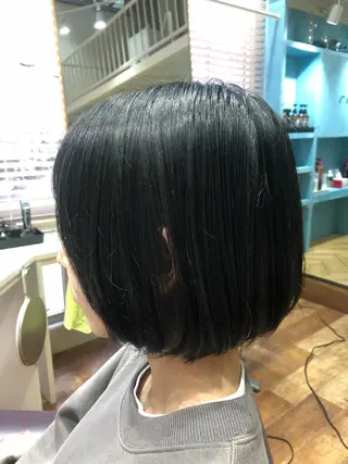 ミディアム 嘉手納美容室 ルアナエヴァのヘアスタイル