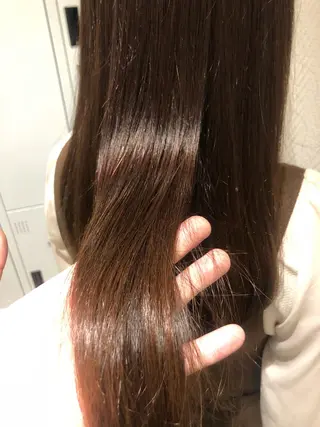 ロング カラー 銀座/美髪縮毛矯正 /髪質改善/山本翔華のヘアスタイル