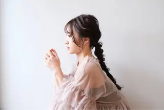 ロング 佐伯 真奈のヘアスタイル