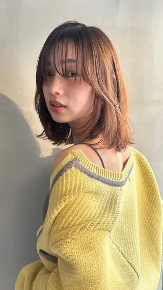 ショート カラー ショート/ボブ/ 心斎橋/宮脇美奈のヘアスタイル