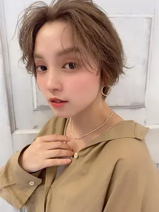 ショート カラー marju銀座 マージュギンザのヘアスタイル