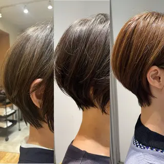 ショート くびれミディアム/似 合わせ/鎌倉/edAのヘアスタイル