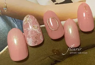 ネイル フルリール 【プライベートサロンのネイルデザイン