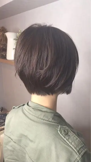 ショート カラー BROCANTE立川 karasawa.nのヘアスタイル