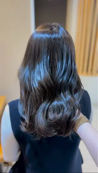 ロング カラー みな🫧艶カラー /似合わせカットのヘアスタイル