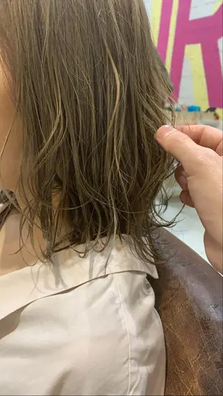ミディアム ダブルカラー/透明感 💈JUNYA💈のヘアスタイル