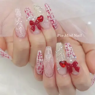 ネイル HANA 長さだしのネイルデザイン