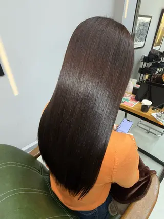 ロング 小池 風賀のヘアスタイル