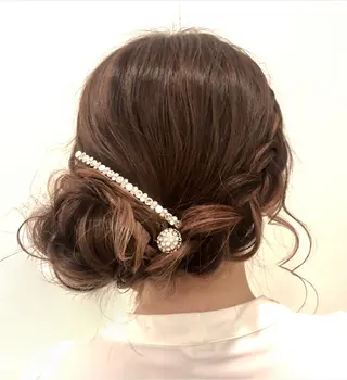 ヘアアレンジ 菊池 栄里奈のヘアスタイル