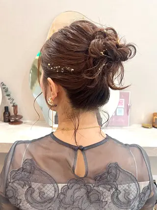 ミディアム エクステ＆ヘアセット Milaのヘアスタイル