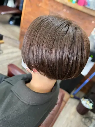 ショート カラー 💎白髪染めも対応 🙆👌山本明菜のヘアスタイル