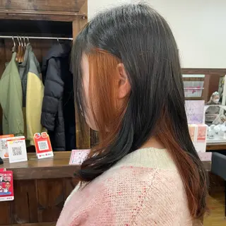 ミディアム カラー 💖ダブルカラー/ ヘアセット/晴香💖のヘアスタイル