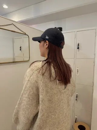 ロング カラー 梅田／ベージュ レイヤー／ヌマタのヘアスタイル