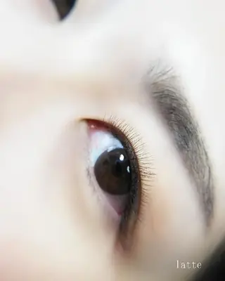 マツエク・マツパ LATTE eyelashのマツエク・マツパデザイン