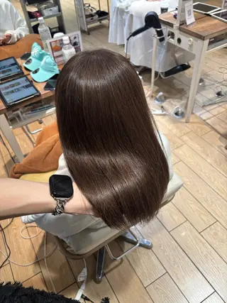 ミディアム カラー 髪質改善🍯/透明感 カラー/MANARUのヘアスタイル