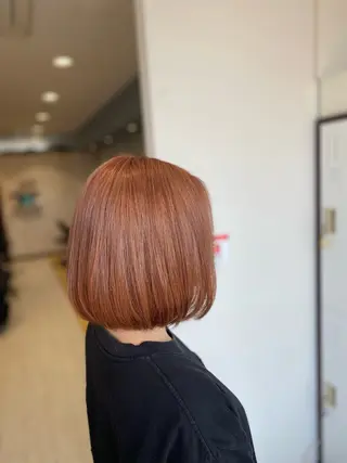 ミディアム カラー hair&make amyusのヘアスタイル