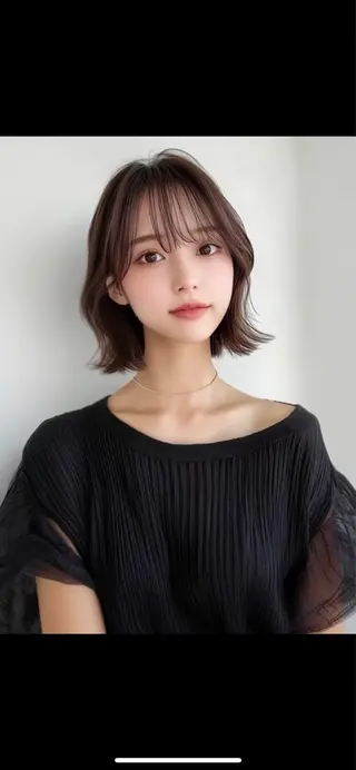 ショート カラー 縮毛矯正 特化生田のヘアスタイル