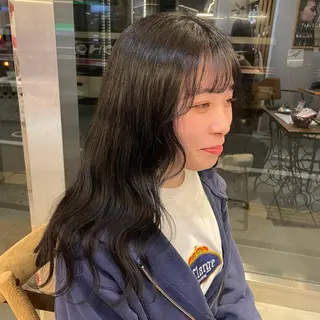 カラー ヘアアレンジ 𝙢𝙞𝙮𝙪🎀 girly hairのヘアスタイル