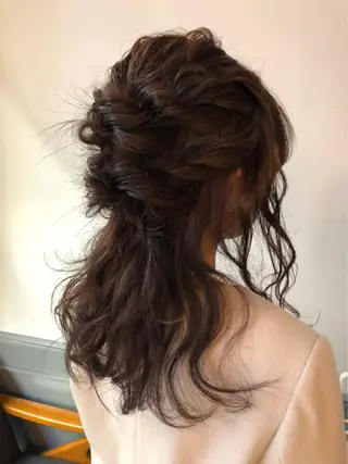 ロング ヘアアレンジ レイヤーカット✂️ 横浜No1♡下鳥翔子のヘアスタイル