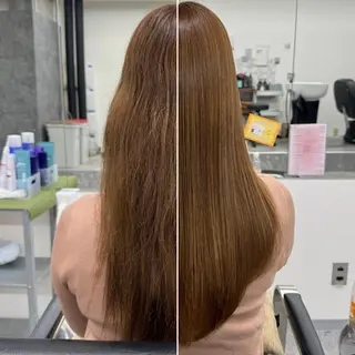 ロング 髪質改善メニュー 長井 美佐子のヘアスタイル