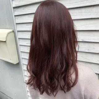 セミロング カラー 🪭risa 暖色/レイヤー🪭のヘアスタイル