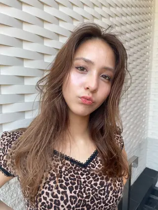 ロング カラー 🎀レイヤー/パーマ カラー/ai🎀のヘアスタイル