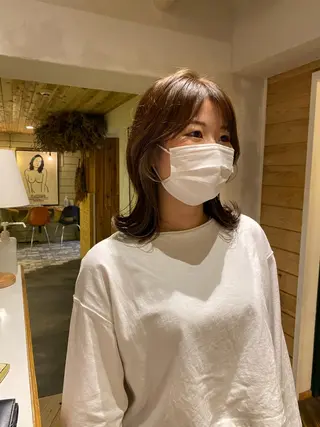 ミディアム カラー 吉田 光佑のヘアスタイル