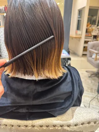 ミディアム ショート/ボブ アンドウ☺︎のヘアスタイル