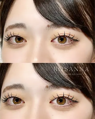 マツエク・マツパ ROSANNA Watanabeのマツエク・マツパデザイン