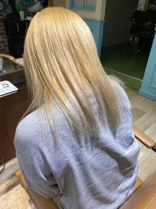セミロング カラー 美髪改善・レイヤー tadasuke⭐️のヘアスタイル