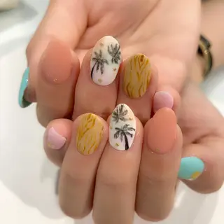 ネイル ☀️9:00受付可能 Rakuunのんのネイルデザイン