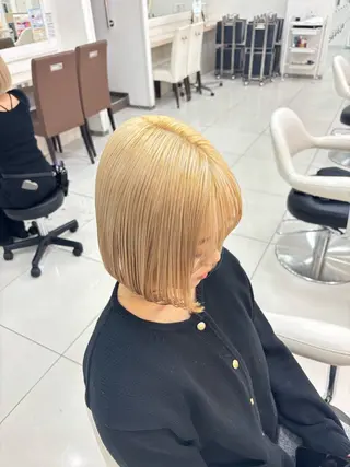 ショート カラー 🐾Ash平井 ハセベ🐾のヘアスタイル