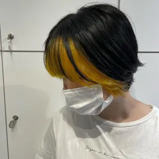 ショート カラー 小川 舜人のヘアスタイル