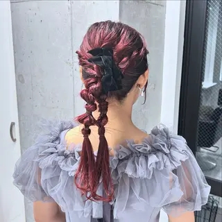 ヘアアレンジ shizuna/平尾 /カラー/髪質改善のヘアスタイル