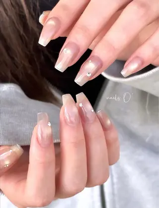 ネイル 大人可愛いネイル🎗 Hinaのネイルデザイン